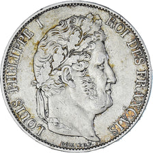 Monnaie, France, Louis-Philippe, 5 Francs, 1847, Paris, TTB, Argent