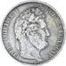 Monnaie, France, Louis-Philippe, 5 Francs, 1847, Strasbourg, TB+, Argent