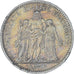 Moneta, Francia, Hercule, 5 Francs, 1848, Paris, MB+, Argento, KM:756.1