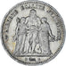 Moneta, Francia, Hercule, 5 Francs, 1848, Paris, BB, Argento, KM:756.1