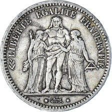 Monnaie, France, Hercule, 5 Francs, 1849, Paris, TB+, Argent, Gadoury:683