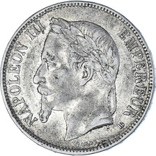 Coin, France, Napoléon III, 5 Francs, 1869, Strasbourg, VF(20-25), Silver