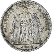 Münze, Frankreich, Hercule, 5 Francs, 1873, Paris, SS, Silber, KM:820.1