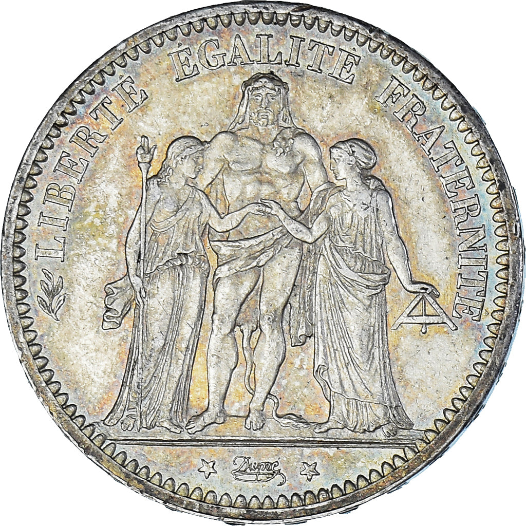 Coin, France, Hercule, 5 Francs, 1873, Paris, AU(55-58), Silver, KM:820.1