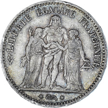 Coin, France, Hercule, 5 Francs, 1874, Paris, VF(30-35), Silver, KM:820.1
