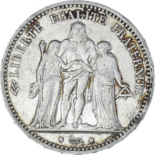 Coin, France, Hercule, 5 Francs, 1874, Paris, EF(40-45), Silver, KM:820.1
