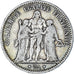 Coin, France, Hercule, 5 Francs, 1874, Bordeaux, VF(20-25), Silver, KM:820.2, Le