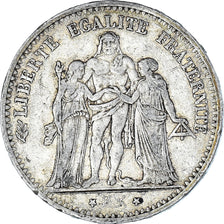 Coin, France, Hercule, 5 Francs, 1875, Paris, EF(40-45), Silver, KM:820.1