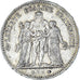 Coin, France, Hercule, 5 Francs, 1875, Paris, EF(40-45), Silver, KM:820.1