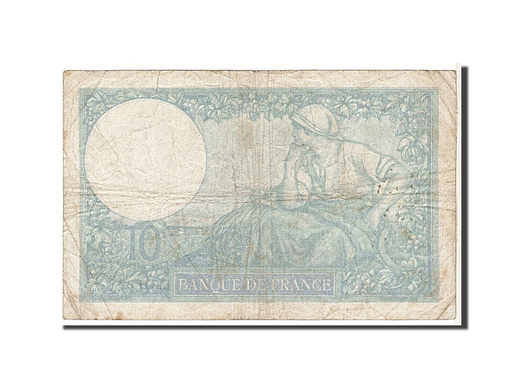 Francia, 10 Francs, 10 F 1916-1942 ''Minerve'', 1940, KM:84, MB, Fayette:7
