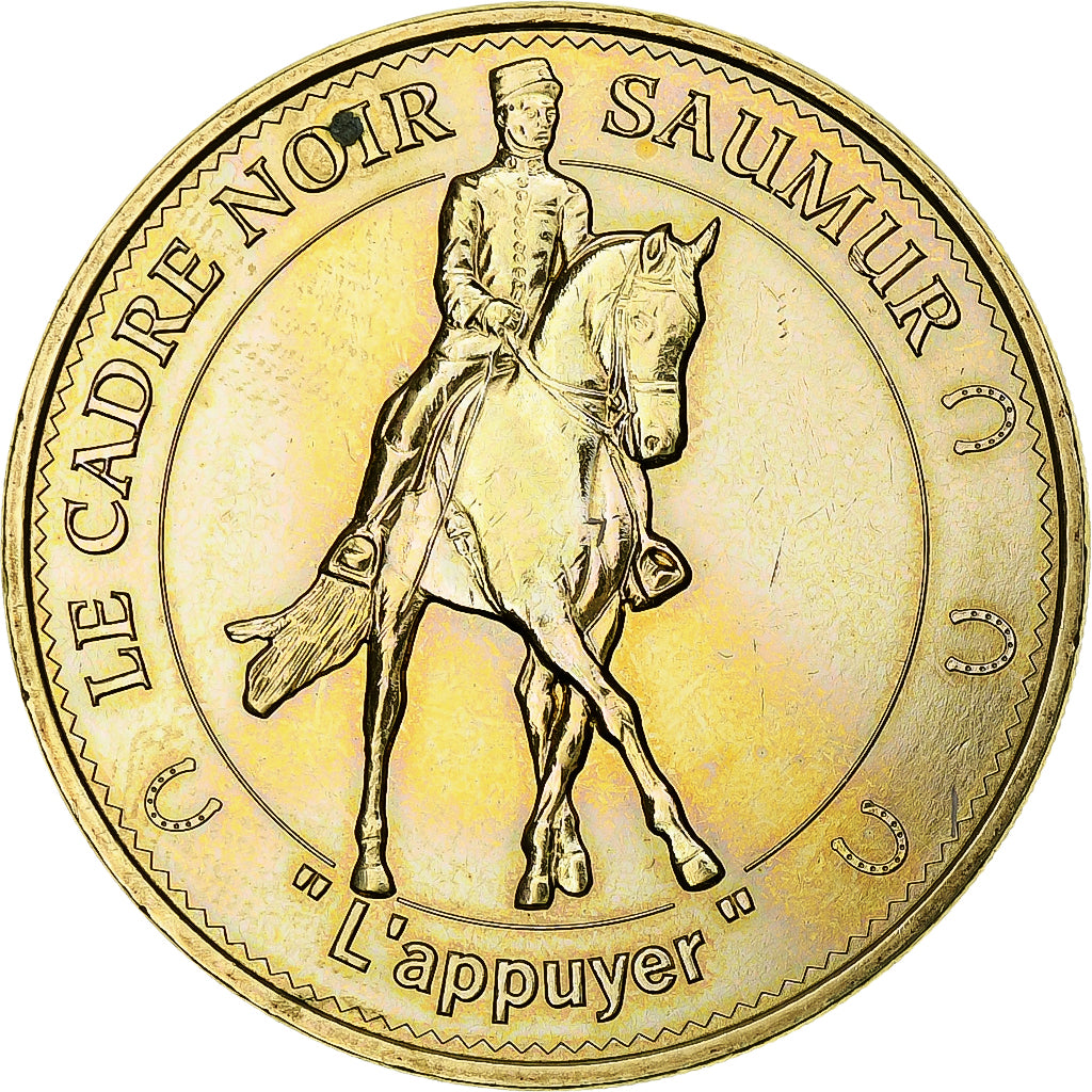 Francja, Token, Żeton turystyczny, 49/ Cadre noir - Saumur, 2015, Monnaie de