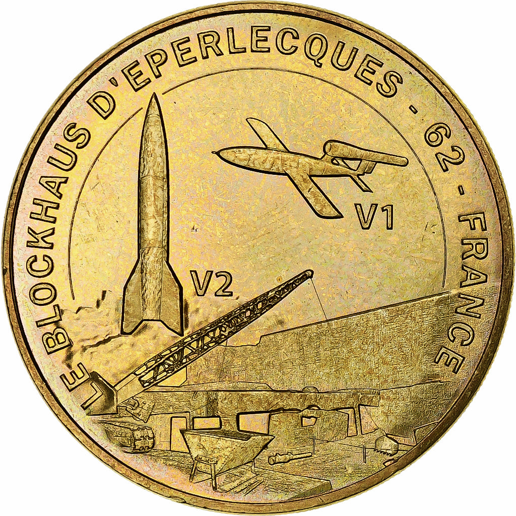 Frankrijk, Token, Tourist Token, 62/ Blockhaus Eperlecques, 2014, Monnaie de