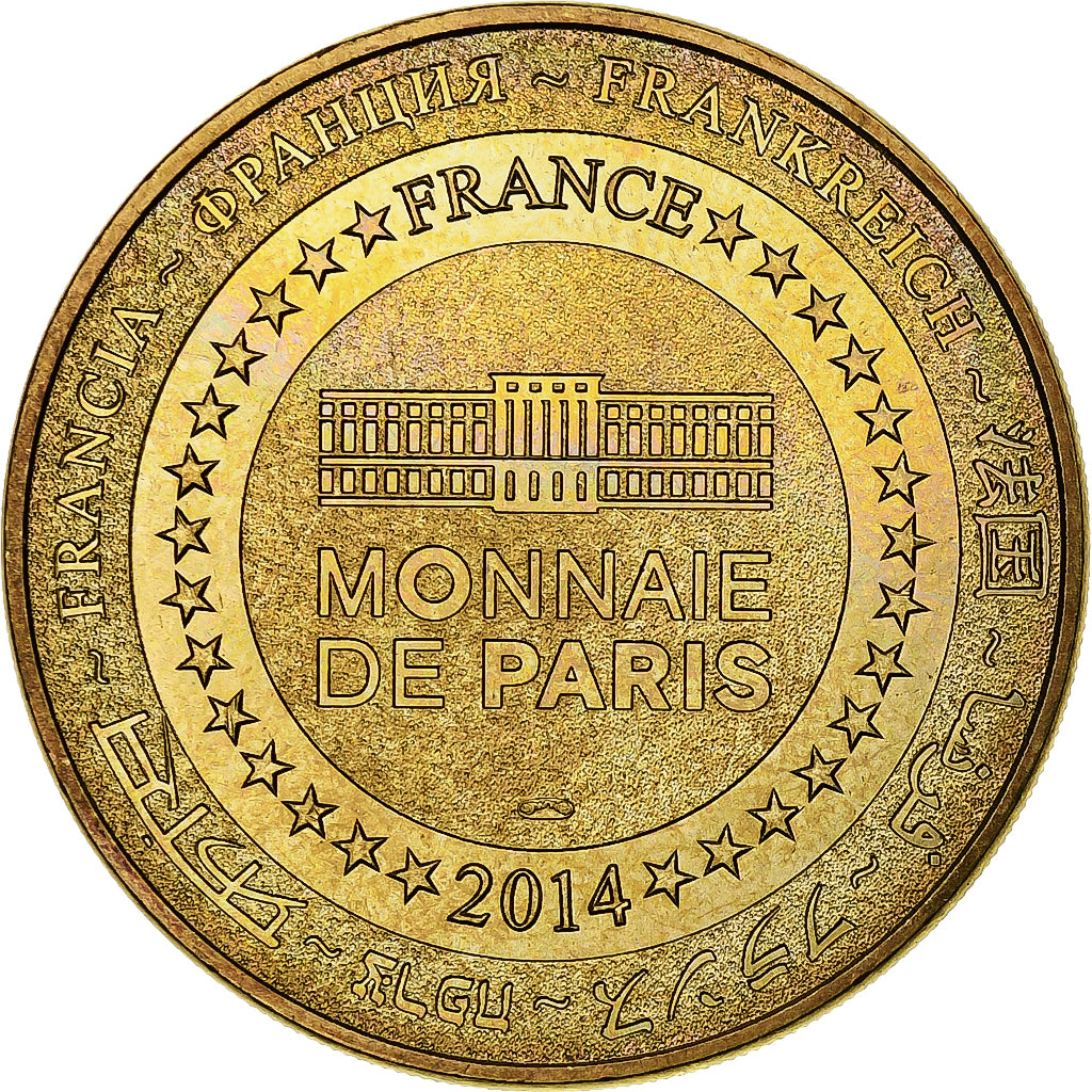 Frankrijk, Token, Tourist Token, 62/ Blockhaus Eperlecques, 2014, Monnaie de