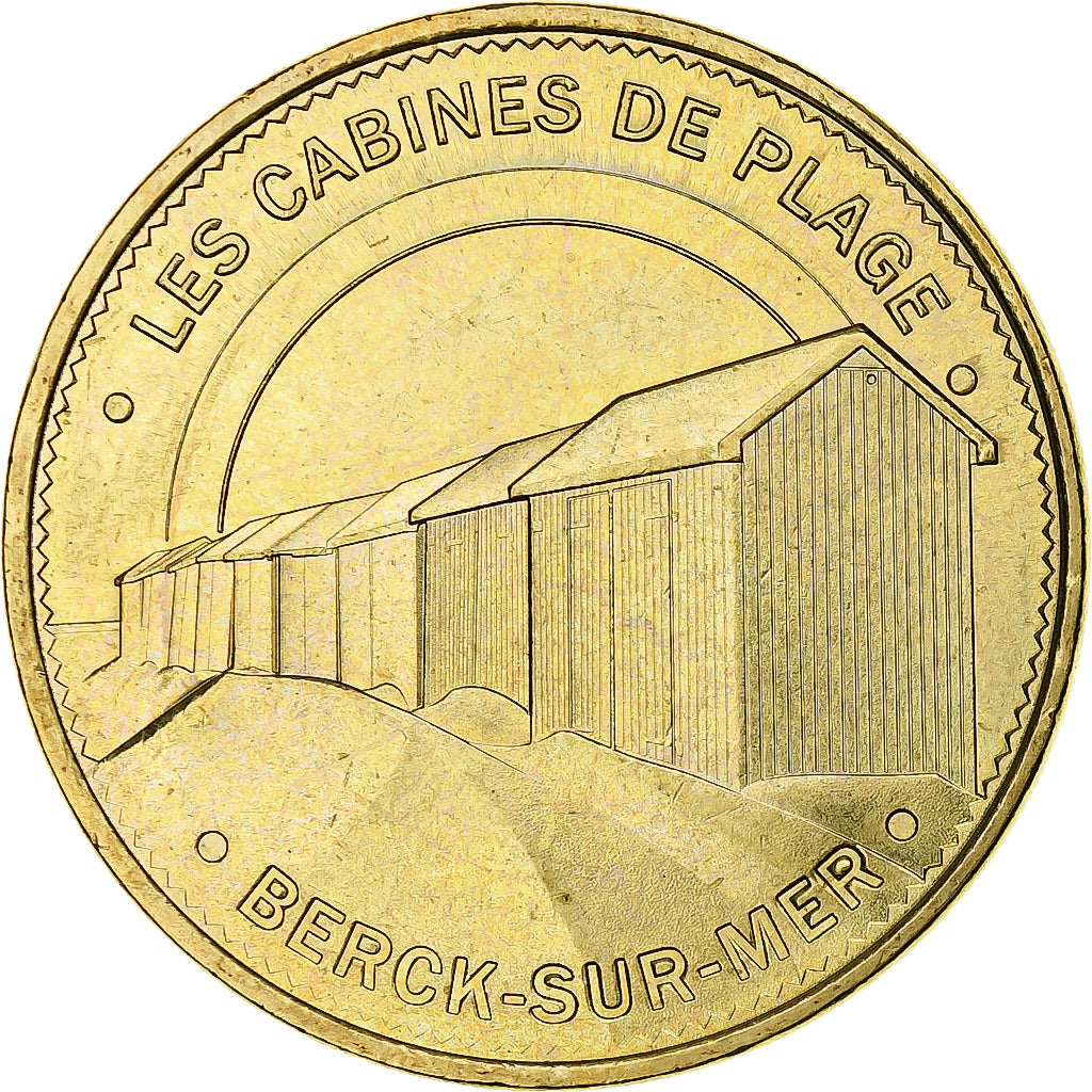 France, Jeton, Jeton Touristique, 62/ Cabines de Plage - Berck-sur-Mer, 2015