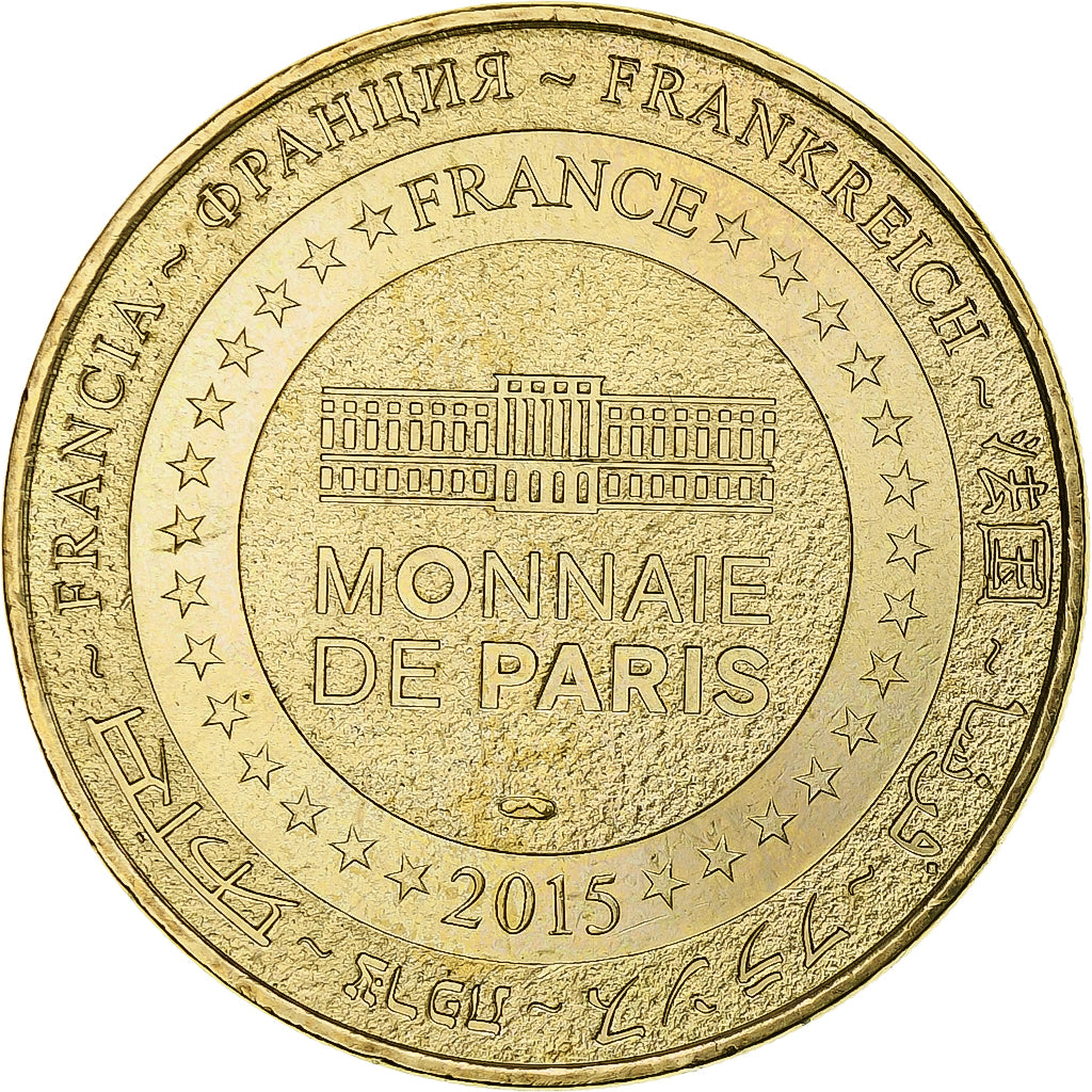 Francia, ficha, Tourist Token, 85/ Abbaye Saint-Vincent - Nieul sur l'Autise