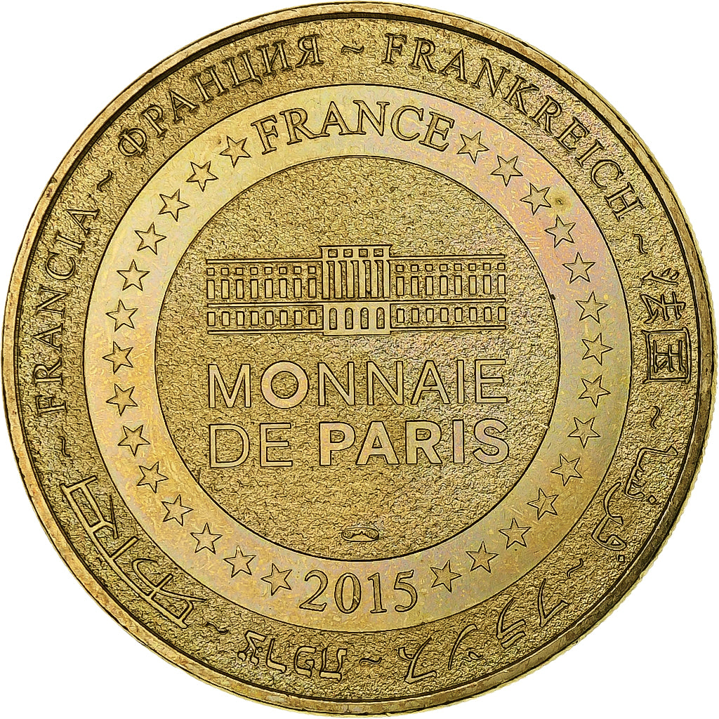 Francja, Token, Żeton turystyczny, Sigean - Réserve n°22 - Le buffle, 2015