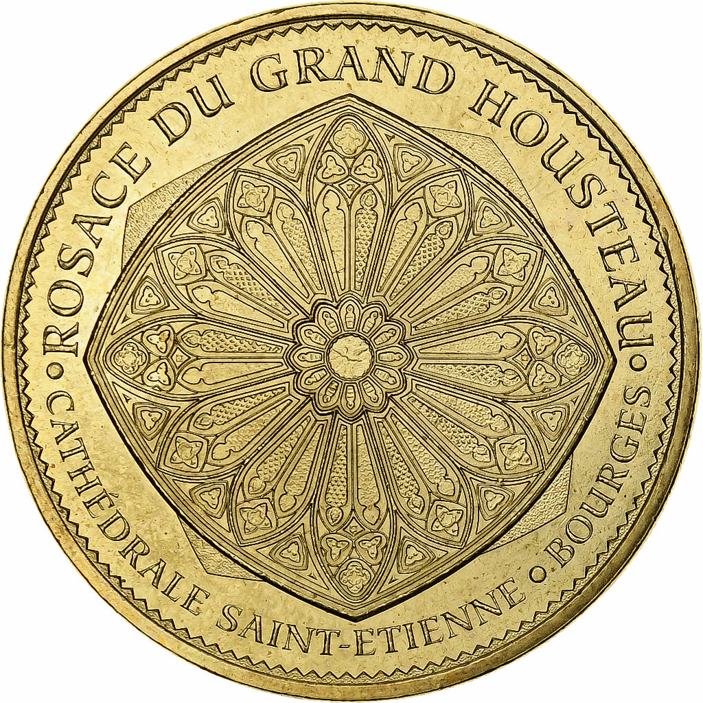 Francja, Token, Żeton turystyczny, 18/ Rosace du Grand Housteau - Bourges