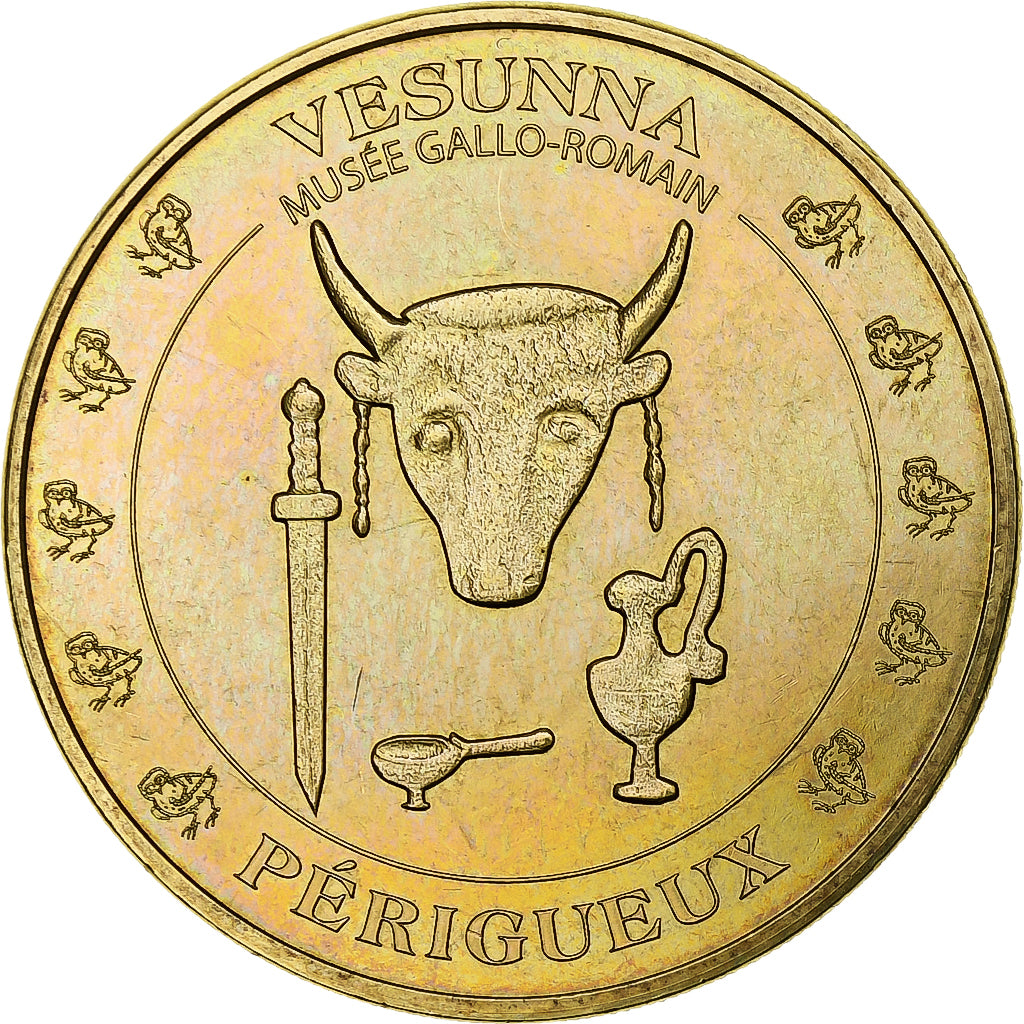 França, Token, Token Turístico, 24/ Vesunna - Taureau - Périgueux, 2015