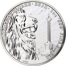 Grande-Bretagne, Elizabeth II, Trafalgar Square, 2 Pounds - 1 Once, 2018