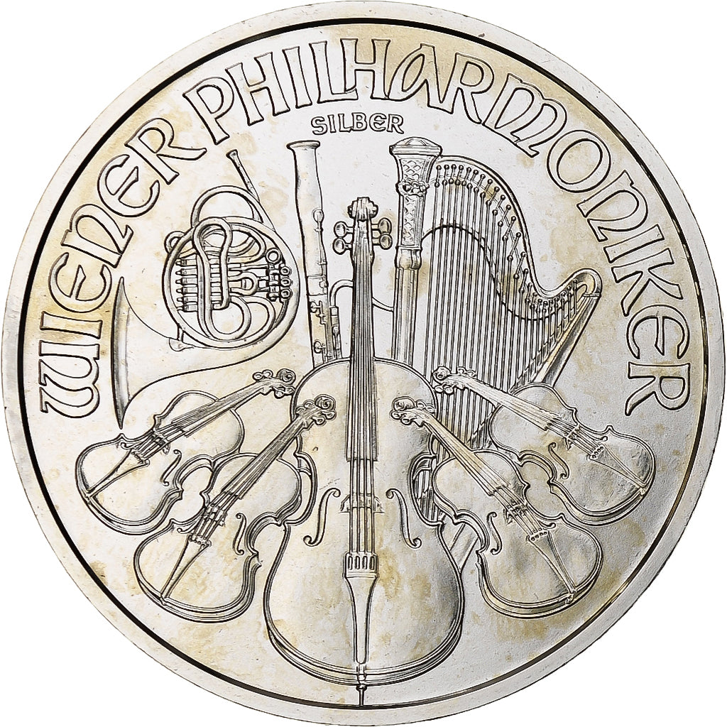 Austria, Philharmonic Orchestra, 1-1/2 Euro, 2017, 1 Oz, MS(65-70), Silver