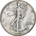 Coin, United States, Walking Liberty Half Dollar, Half Dollar, 1943, U.S. Mint