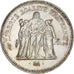 Moneda, Francia, Hercule, 50 Francs, 1975, Paris, EBC+, Plata, KM:941.1