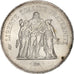 Coin, France, Hercule, 50 Francs, 1976, Paris, MS(60-62), Silver, KM:941.1