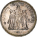 Coin, France, Hercule, 50 Francs, 1977, Paris, MS(60-62), Silver, KM:941.1
