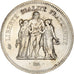 Munten, Frankrijk, Hercule, 50 Francs, 1977, Paris, PR+, Zilver, KM:941.1