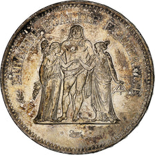 Coin, France, Hercule, 50 Francs, 1978, Paris, MS(60-62), Silver, KM:941.1