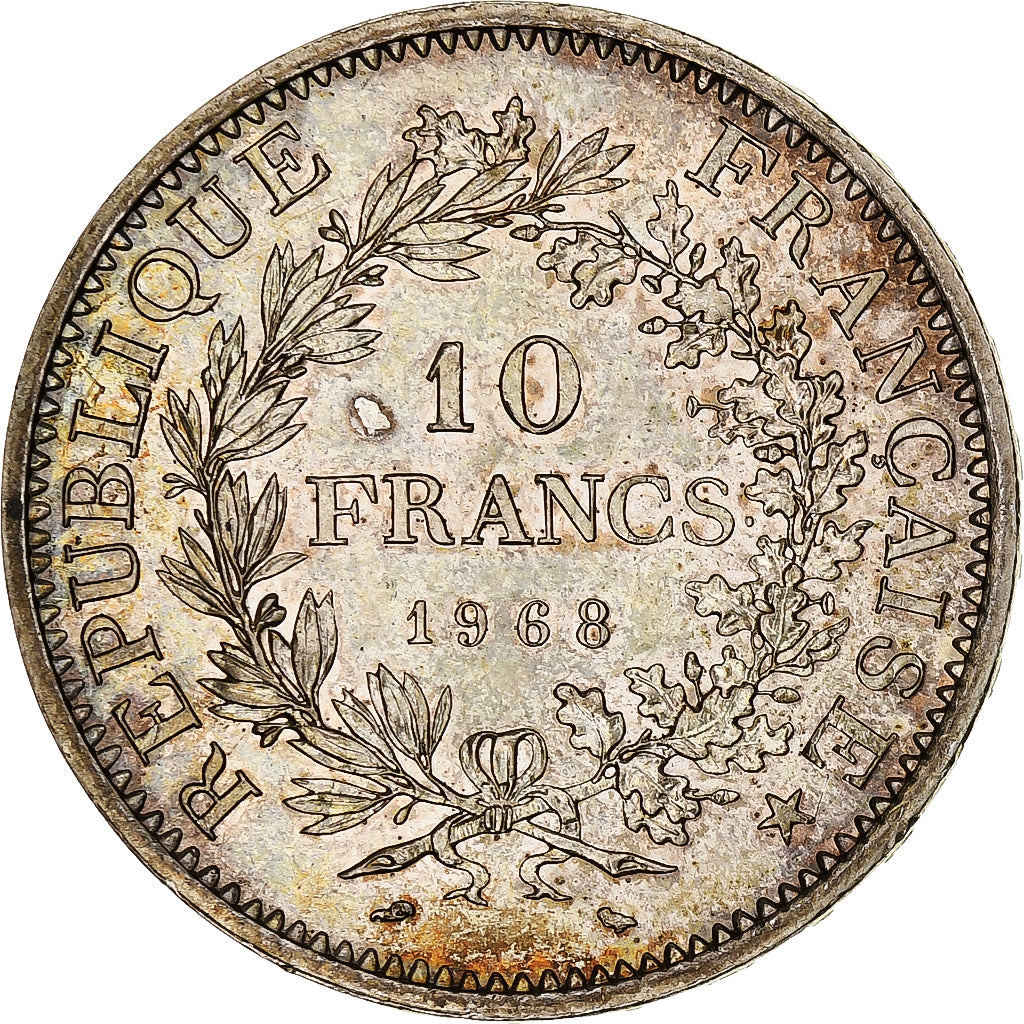 Monnaie, France, Hercule, 10 Francs, 1968, Paris, SUP, Argent, Gadoury:813