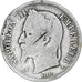 Monnaie, France, Napoleon III, Napoléon III, 2 Francs, 1867, Paris, B, Argent