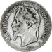 Moneda, Francia, Napoleon III, 2 Francs, 1869, Paris, BC, Plata, KM:807.1