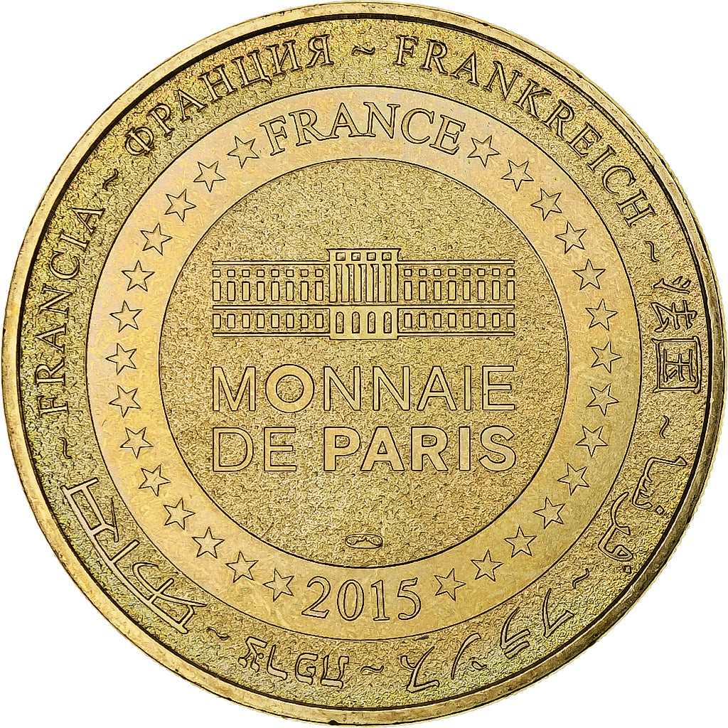 Francja, Token, Żeton turystyczny, Kintzheim -  Volerie des Aigles n° 6, 2015