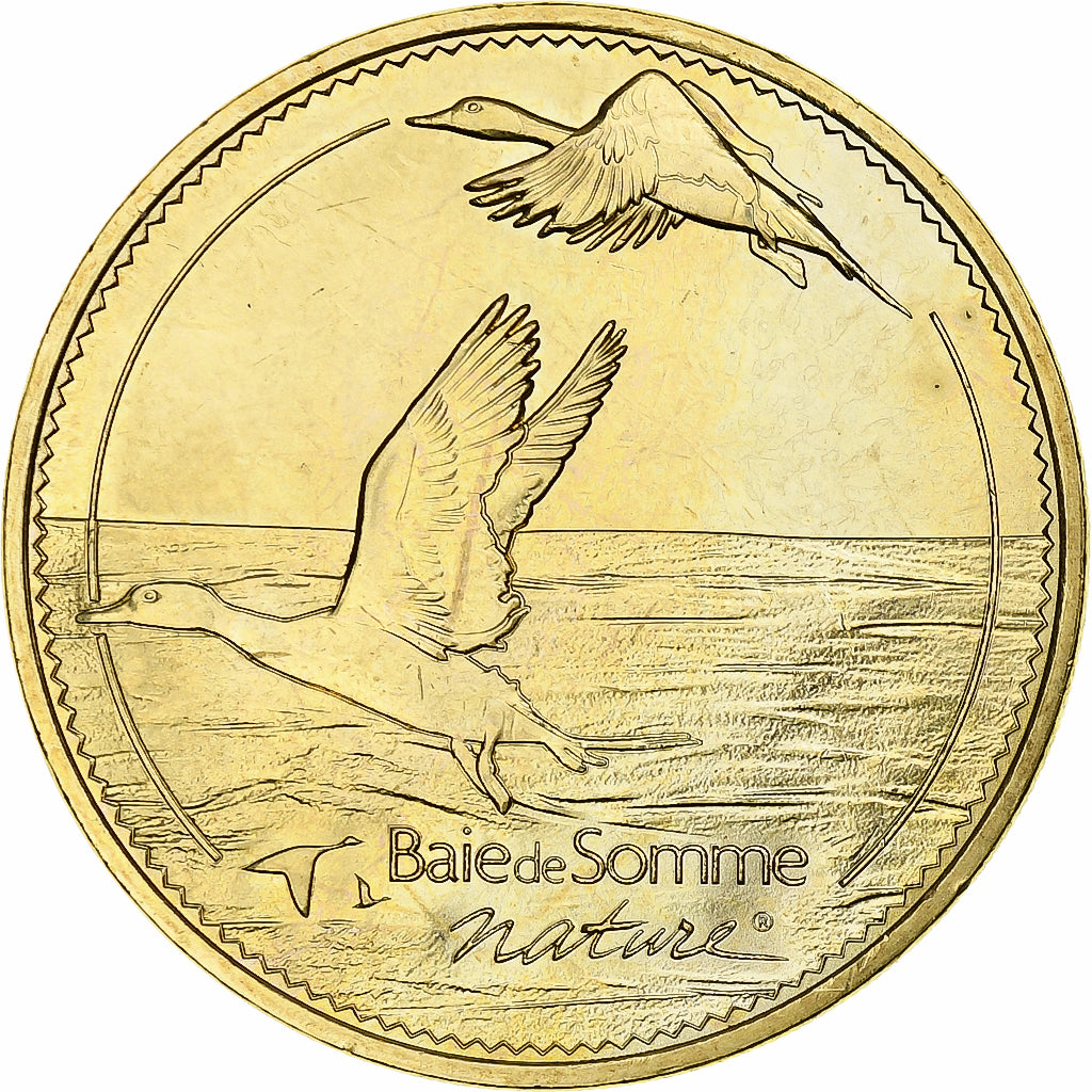 Francia, ficha, Touristic token, Baie de somme - Nature, 2015, MDP, SPL+