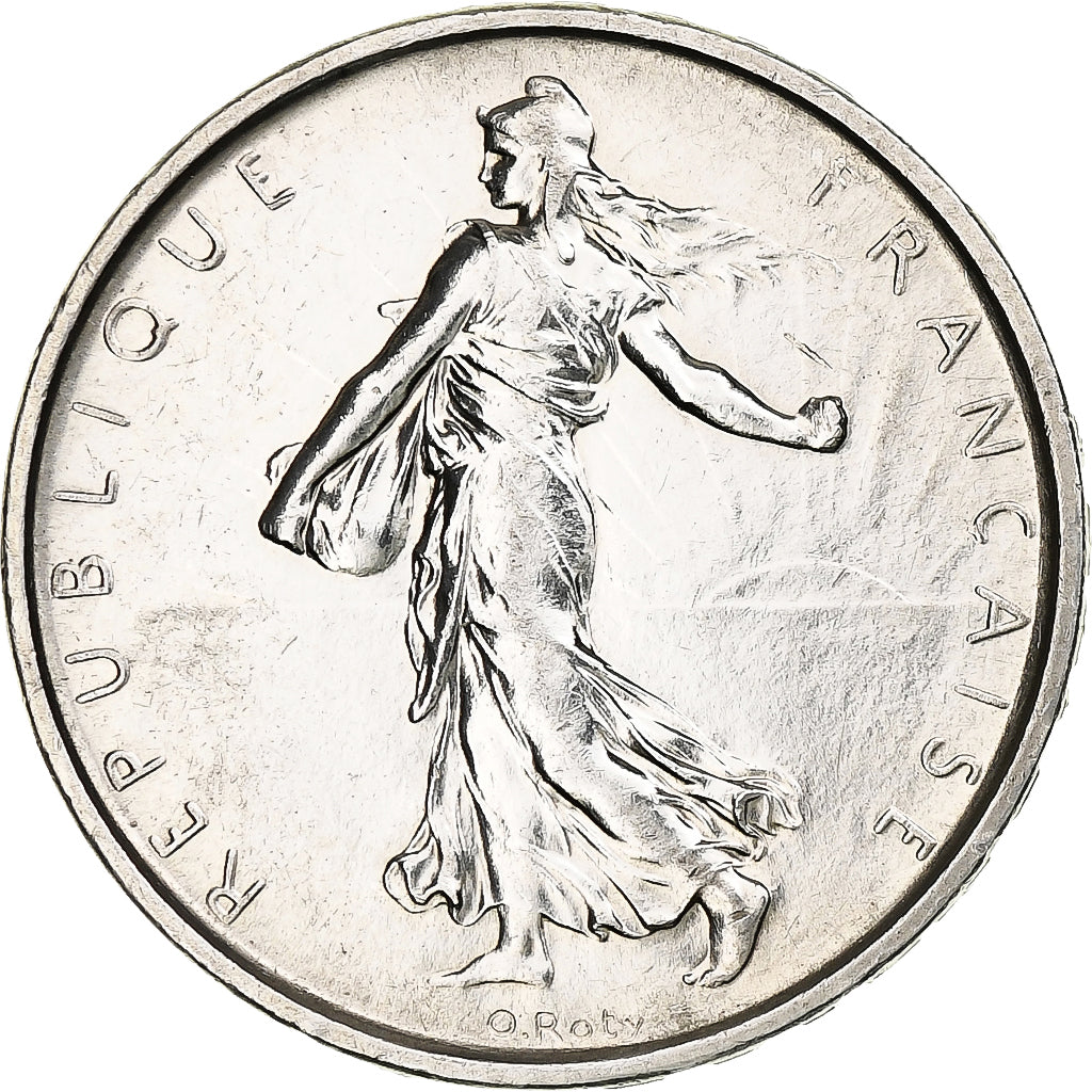 France, Semeuse, 5 Francs, 1964, SPL+, Argent, Gadoury:770, KM:926