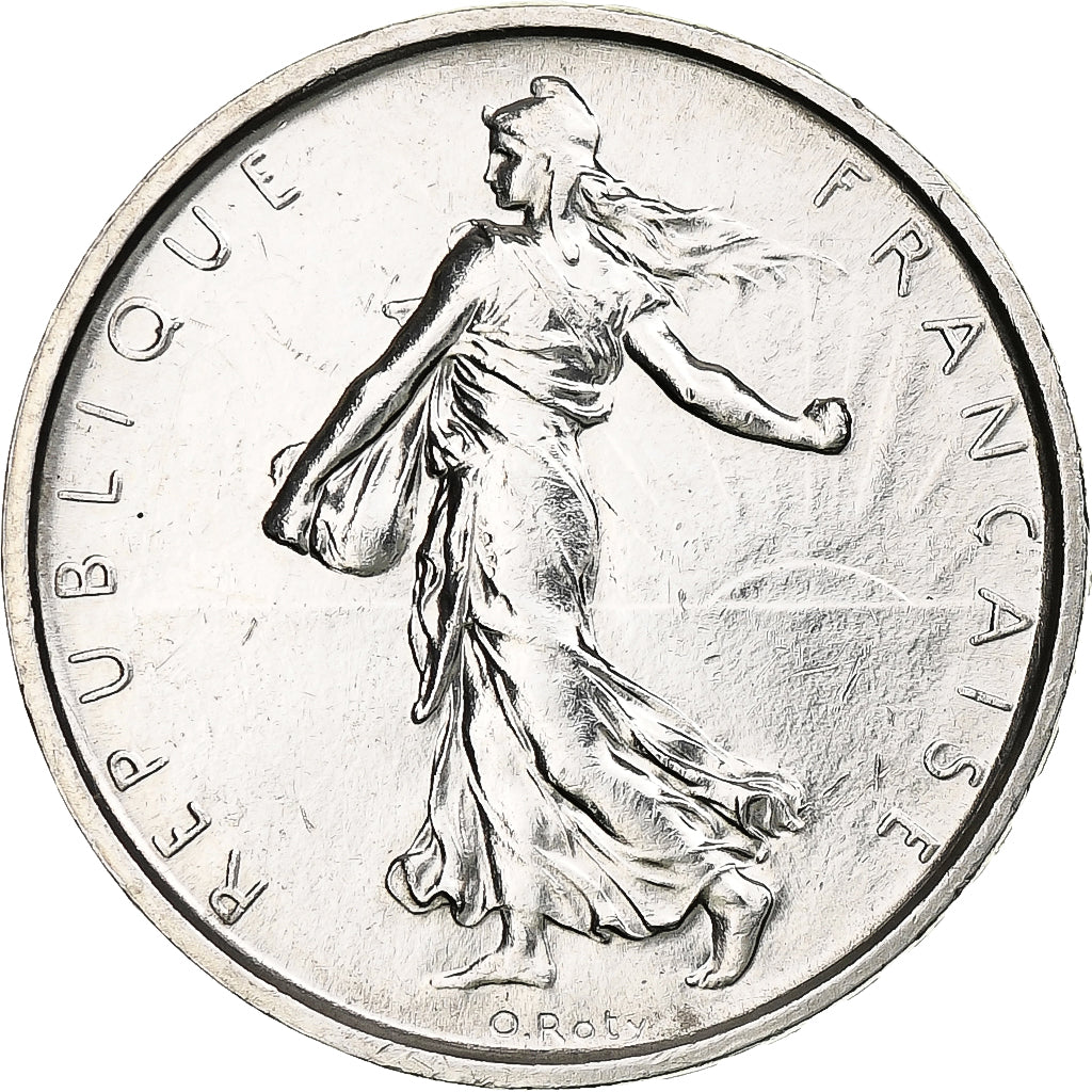France, Semeuse, 5 Francs, 1964, SPL+, Argent, Gadoury:770, KM:926