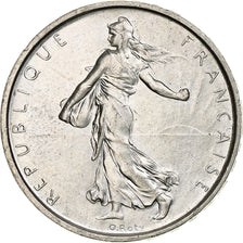 France, Semeuse, 5 Francs, 1963, Paris, MS(64), Silver, KM:926, Gadoury:770
