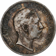 German States, PRUSSIA, Wilhelm II, 5 Mark, 1903, Berlin, Silver, EF(40-45)