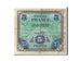 Billete, Francia, 5 Francs, 1944 Flag/France, 1944, RC+, Fayette:17.1, KM:115a