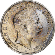 German States, PRUSSIA, Wilhelm II, 5 Mark, 1898, Berlin, AU(55-58), Silver