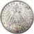 Duitse staten, PRUSSIA, Wilhelm II, 3 Mark, 1909, Berlin, Zilver, ZF+, KM:527