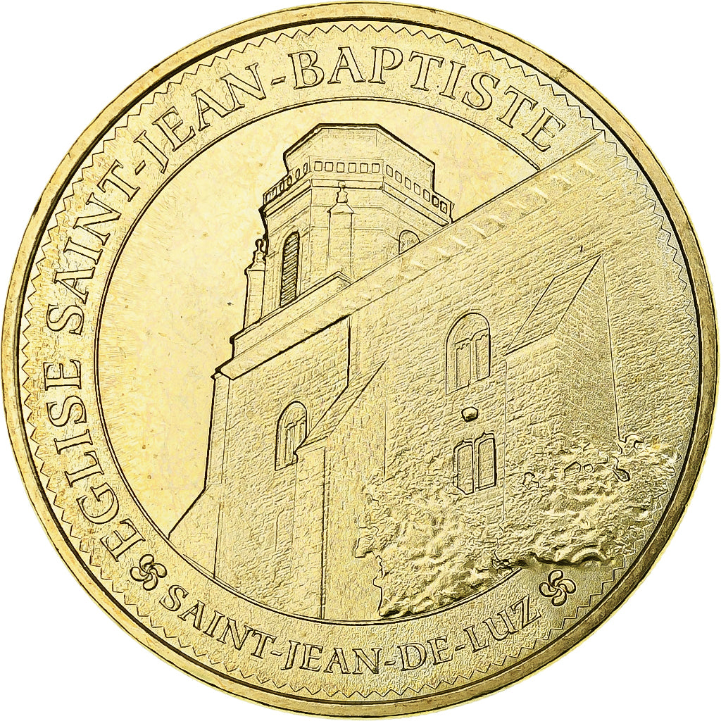 Francia, Token, Touristic token, Saint-Jean-de-Luz - Eglise Saint-Jean-Baptiste