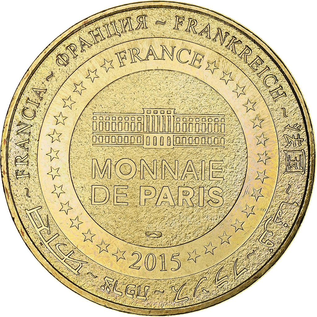 France, Jeton, Jeton Touristique, Coucy - Château n°4 - Le canon, 2015, MDP