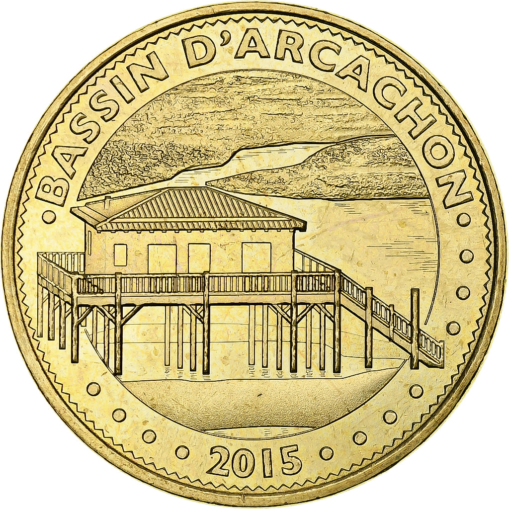 France, Tourist Token, 33/ Le Bassin d'Arcachon, 2015, Monnaie de Paris