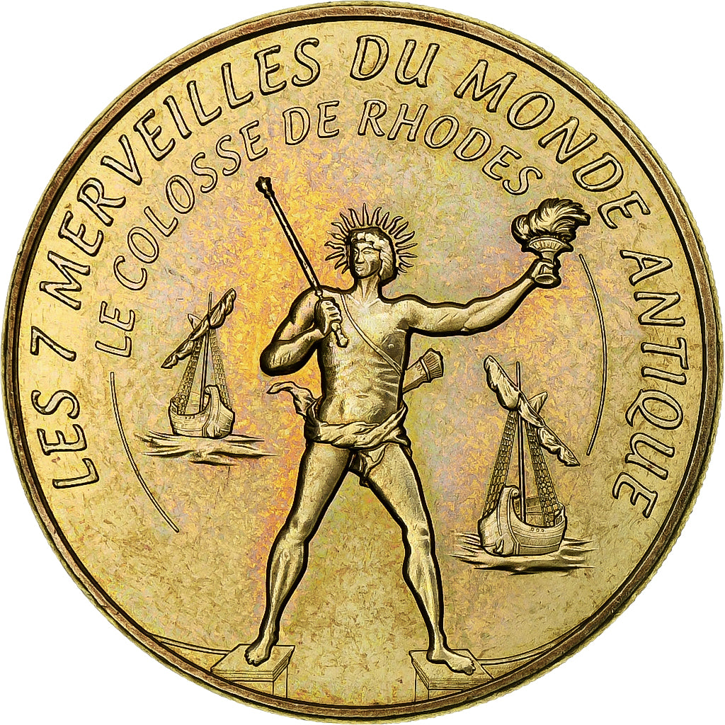 Frankrijk, Token, Tourist Token, 13/ Le Colosse de Rhodes, 2015, Monnaie de