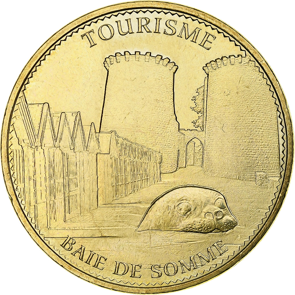 France, Token, Tourist Token, 80/ Baie de Somme - Phoque, 2015, Monnaie de