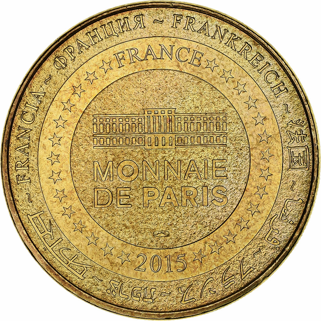 France, Token, Tourist Token, 49/ SAUMUR - Musée des Blindés n°5 - T34, 2015