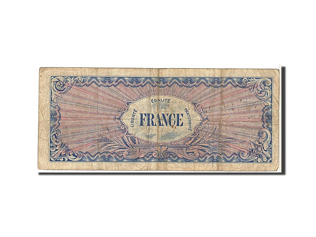 France, 100 Francs, 1944 Flag/France, 1944, KM #123c, VF(20-25), 64239766,...