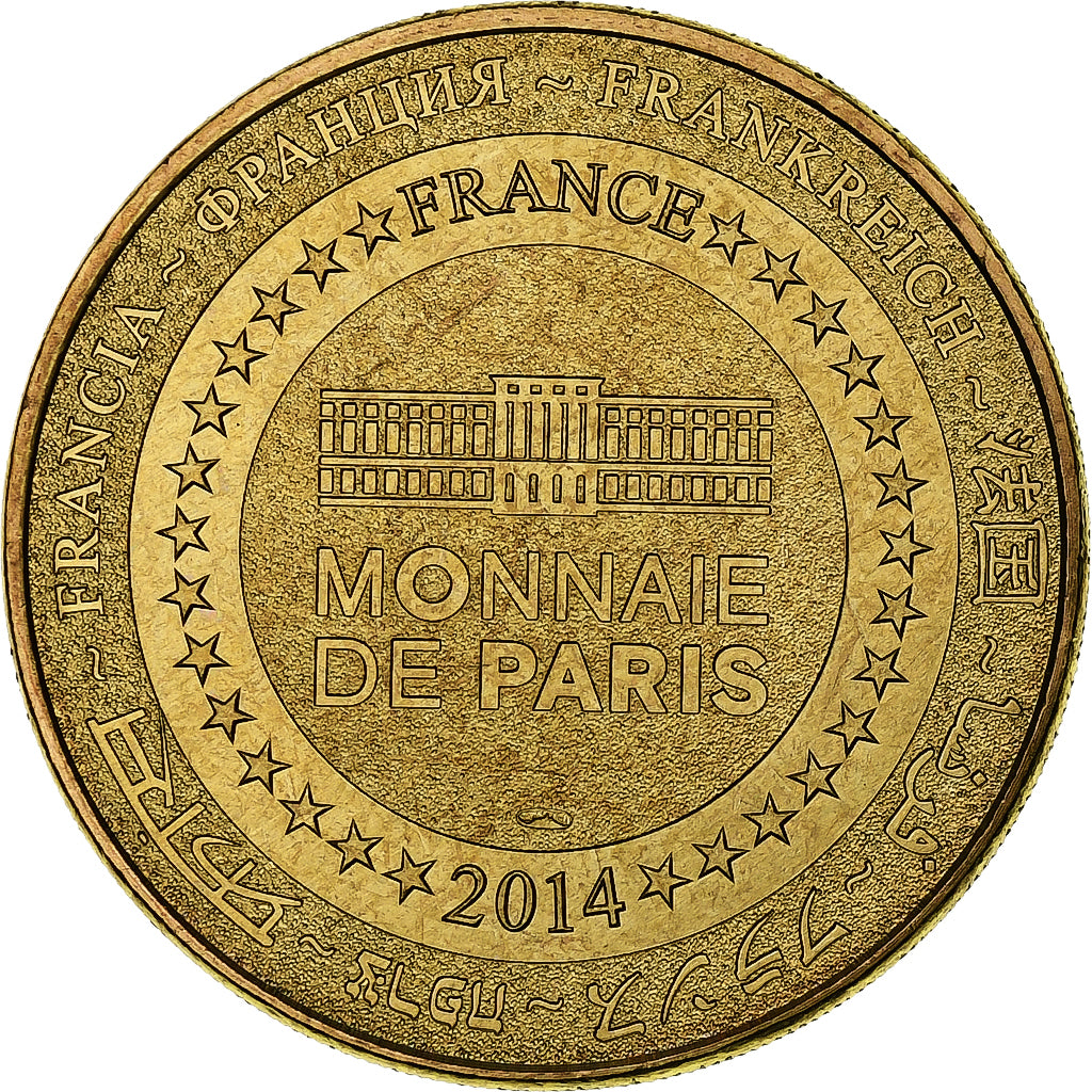 Francia, ficha, Tourist Token, 13/ Aix En Provence - Nuit Du Commerce, 2014